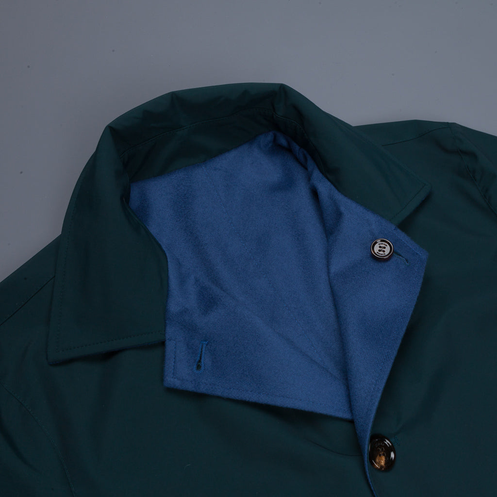 Kired Peak Reversible Coat Zaffiro Blu - Holly Verde