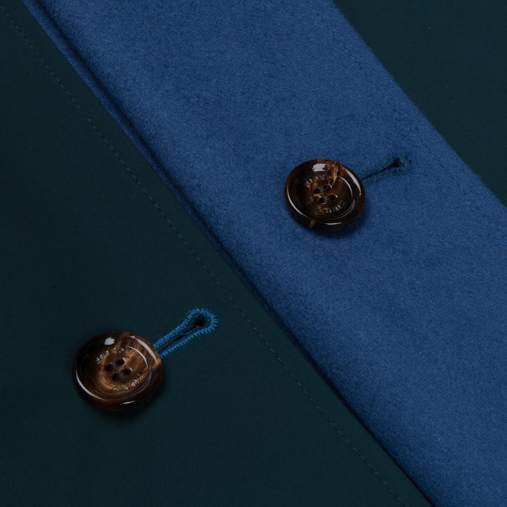 Kired Peak Reversible Coat Zaffiro Blu - Holly Verde