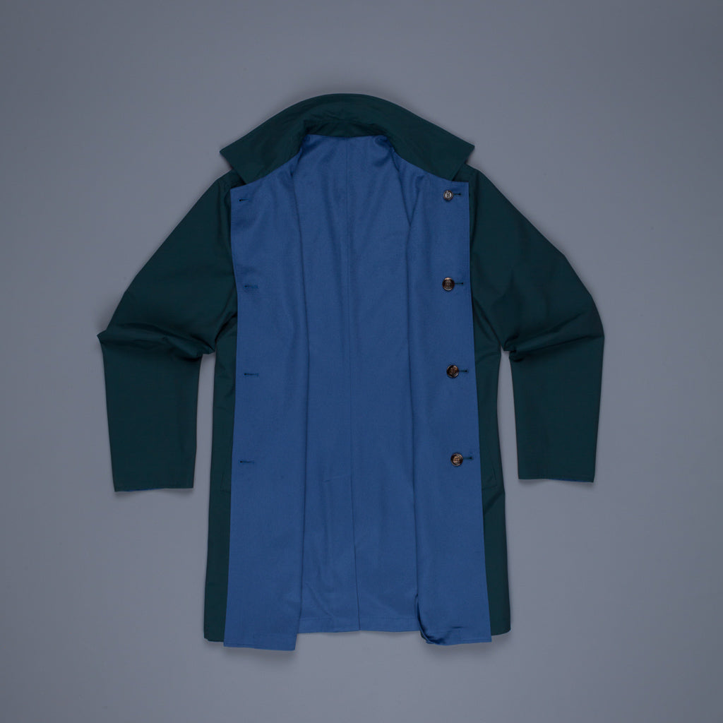 Kired Peak Reversible Coat Zaffiro Blu - Holly Verde