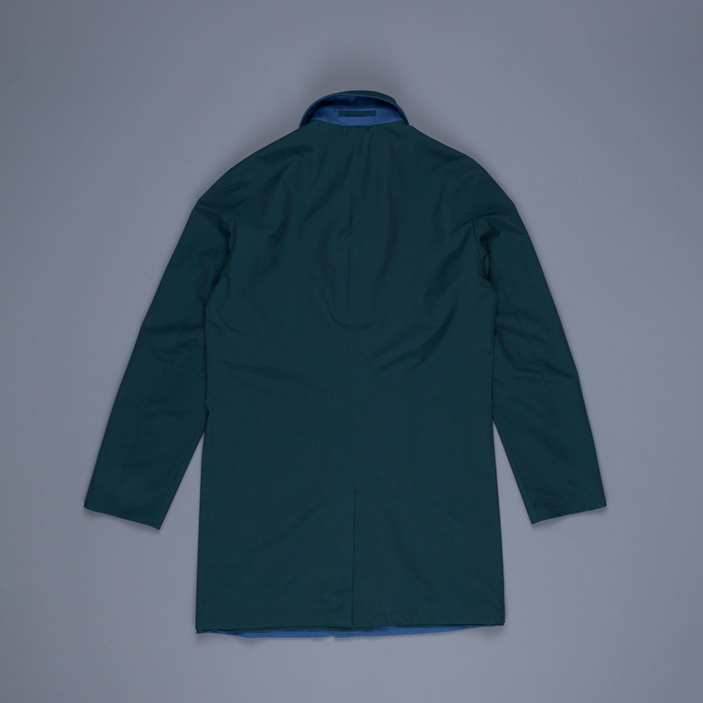 Kired Peak Reversible Coat Zaffiro Blu - Holly Verde