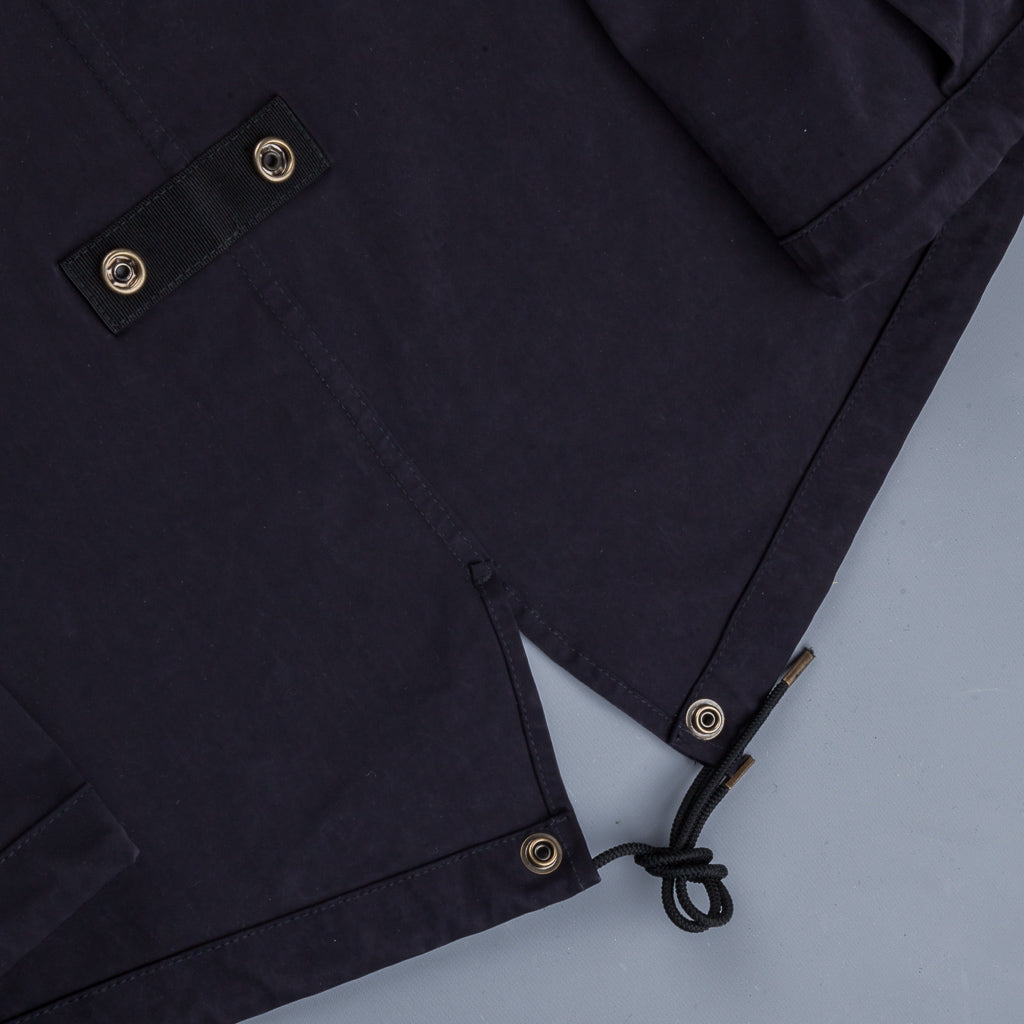 Ten C OJJ piece dyed Core Parka Navy