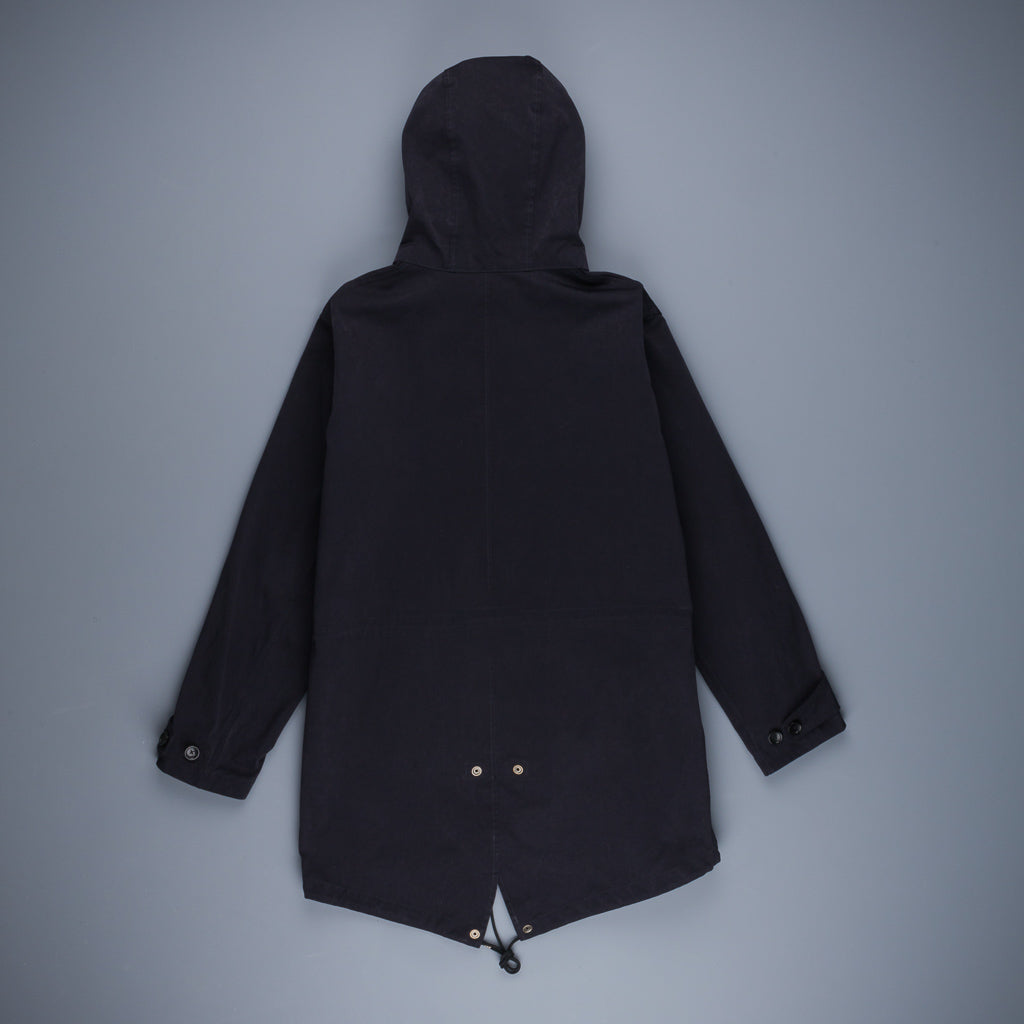 Ten C OJJ piece dyed Core Parka Navy