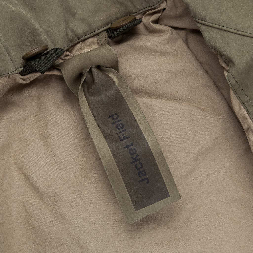 Ten C Field Jacket Garment dyed olive