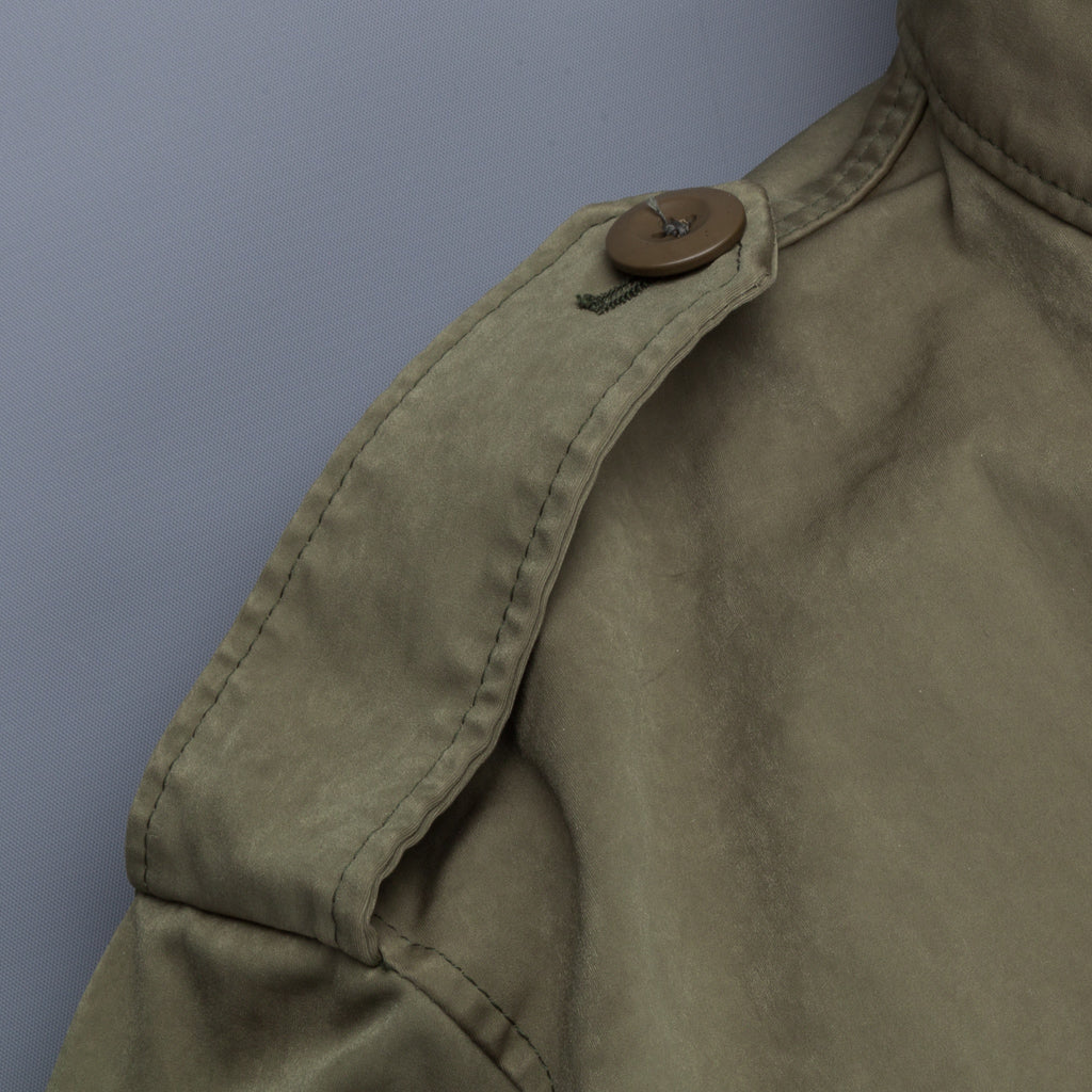 Ten C Field Jacket Garment dyed olive