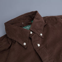 Gitman Vintage Button Down Shirt Corduroy brown