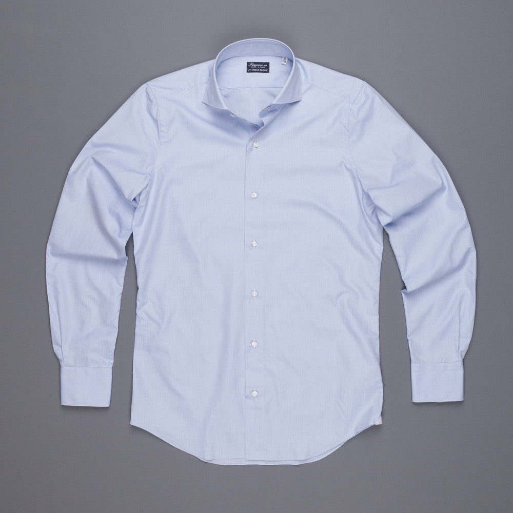 Finamore Milano shirt Eduardo collar extra fine oxford