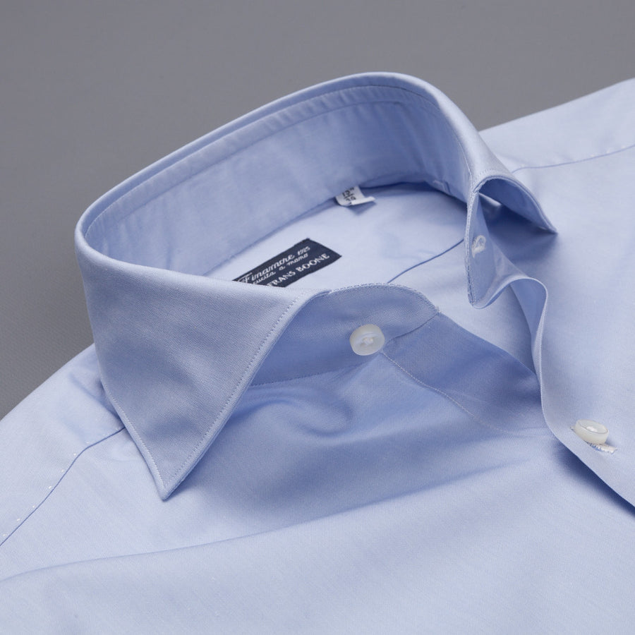 Finamore Milano shirt Eduardo collar extra fine oxford