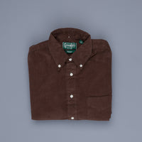 Gitman Vintage Button Down Shirt Corduroy brown