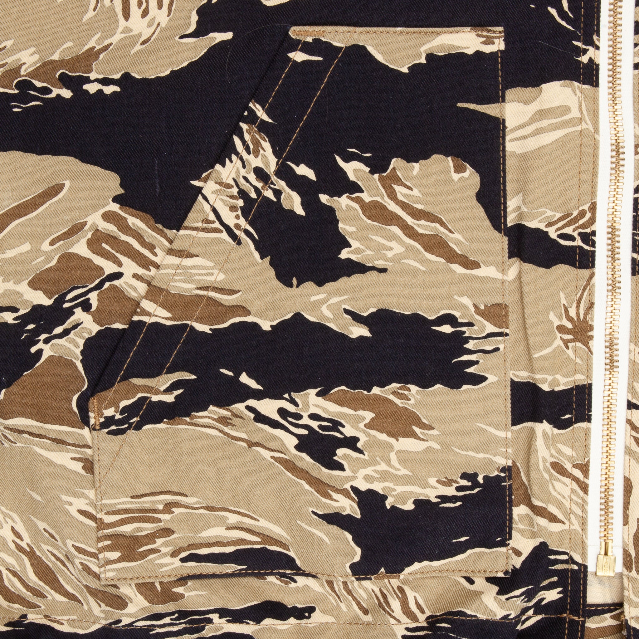 The Real McCoy&#39;s Tiger Camouflage Parka Gold tone