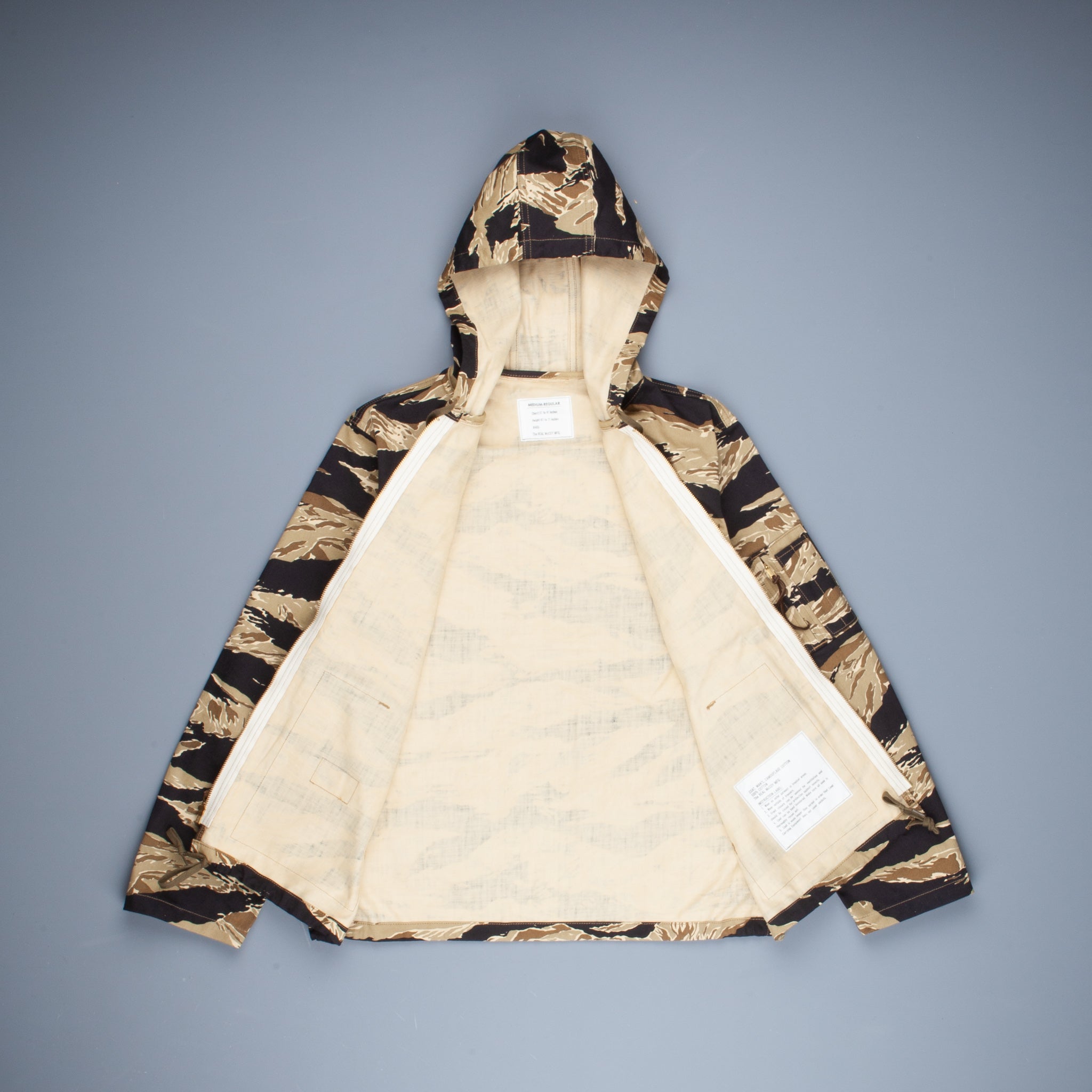 The Real McCoy&#39;s Tiger Camouflage Parka Gold tone