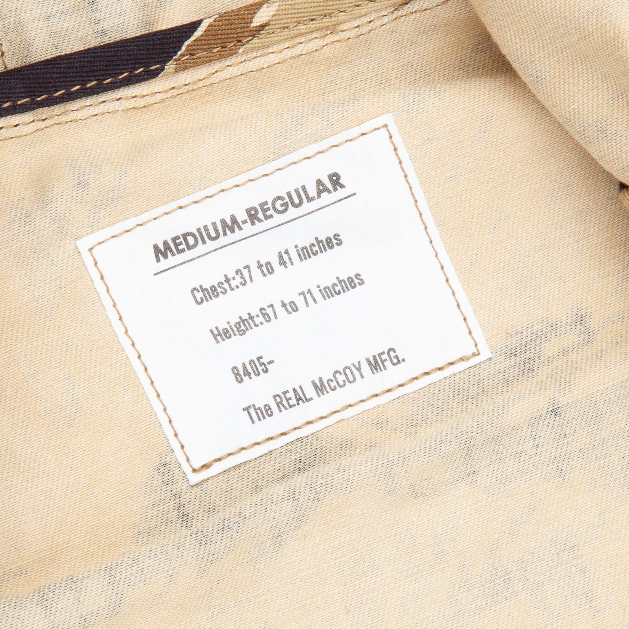 The Real McCoy&#39;s Tiger Camouflage Parka Gold tone