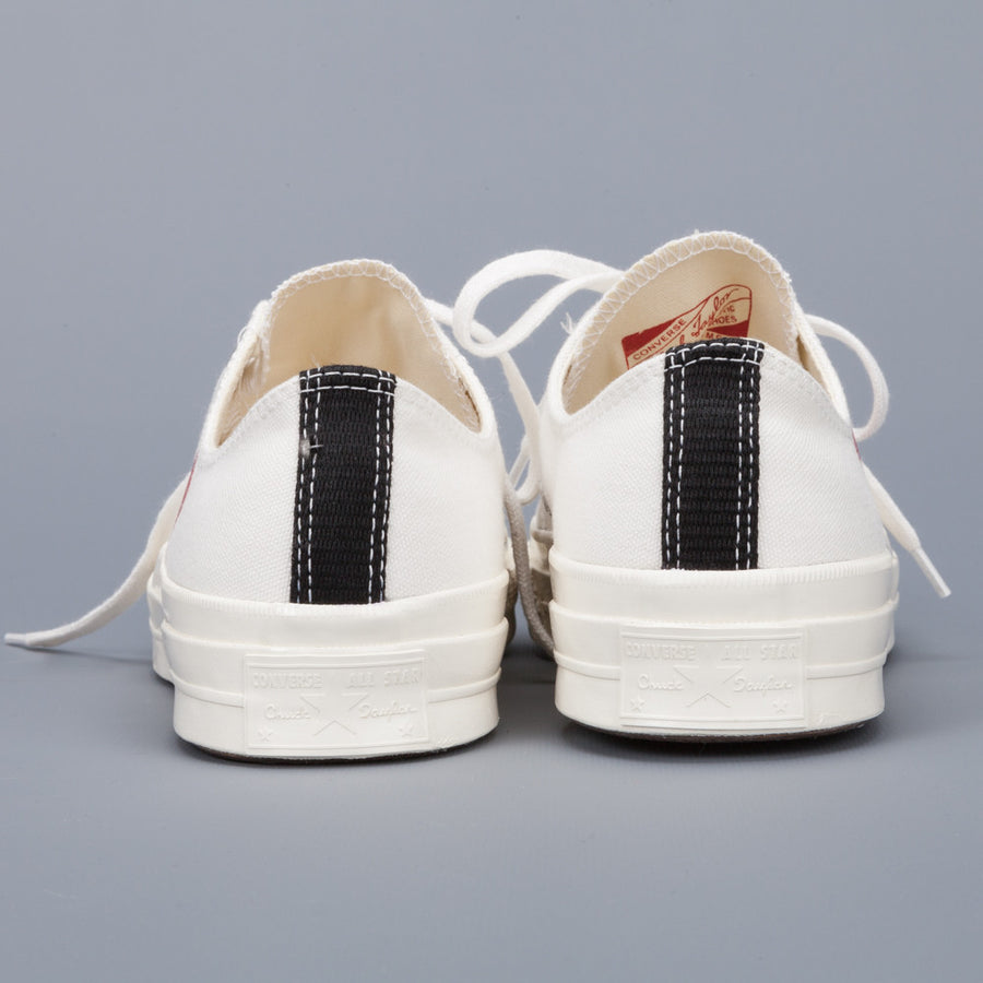 Comme des Garçons PLAY x Converse Chuck Taylor '70 low top in Beige