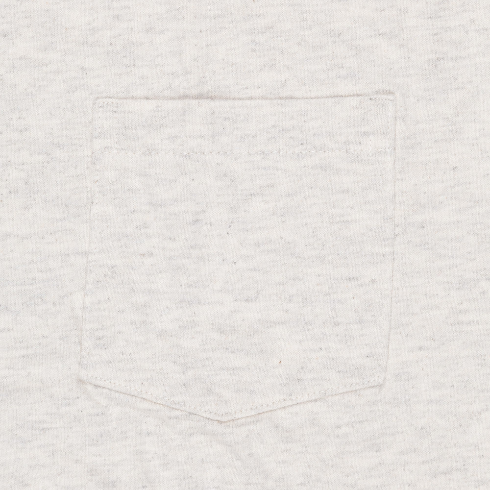Velva Sheen 2 pack pocket tee 1white 1 oatmeal