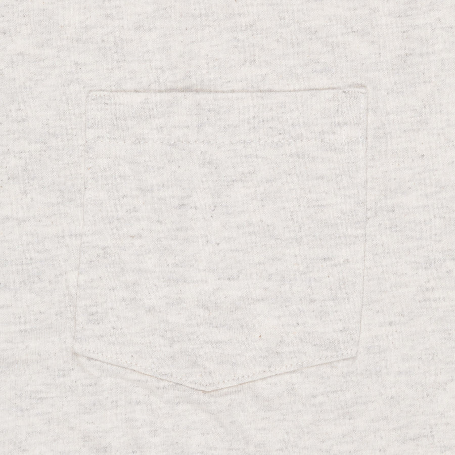 Velva Sheen 2 pack pocket tee 1white 1 oatmeal