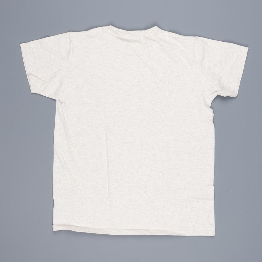 Velva Sheen 2 pack pocket tee 1white 1 oatmeal