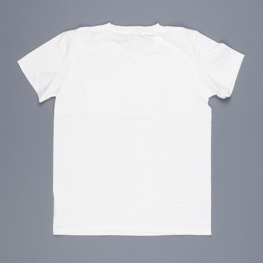 Velva Sheen 2 pack pocket tee 1white 1 oatmeal