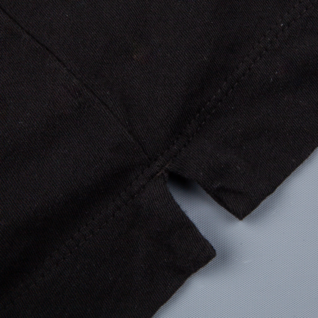 James Perse Dry Touch Jersey Polo Black