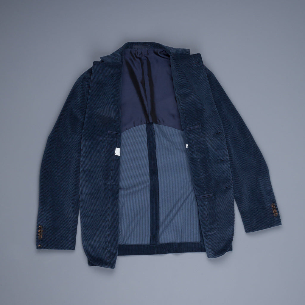 Caruso Aida Cashco Corduroy Jacket Blu