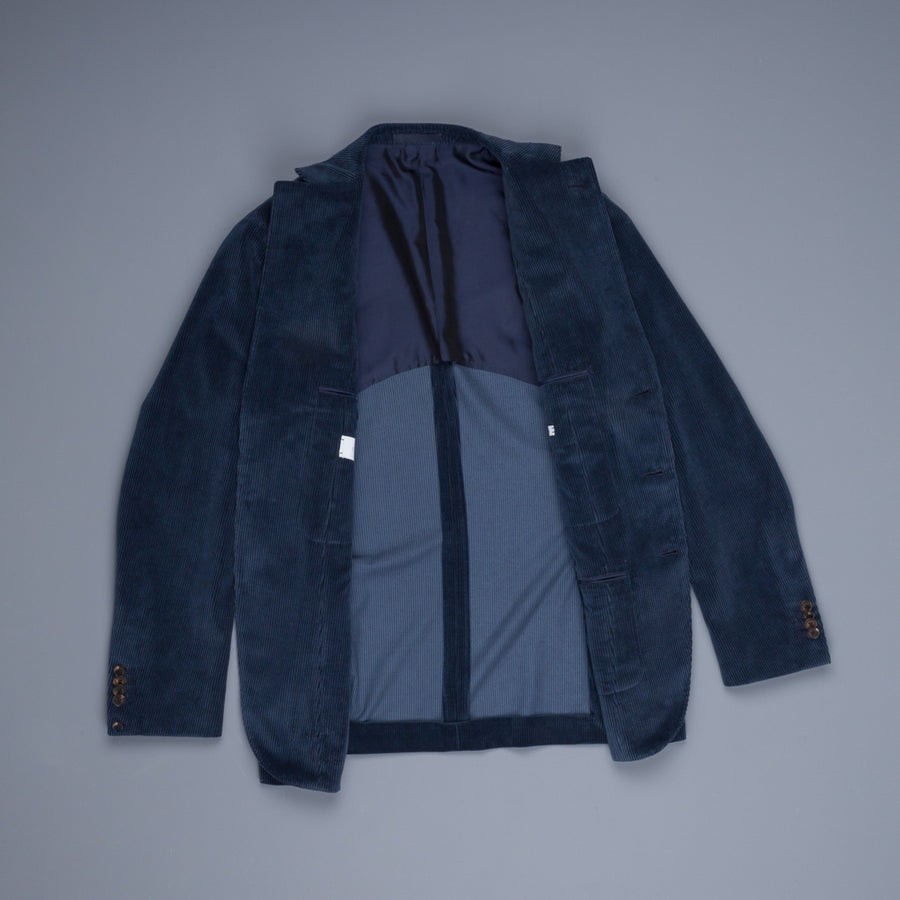 Caruso Aida Cashco Corduroy Jacket Blu