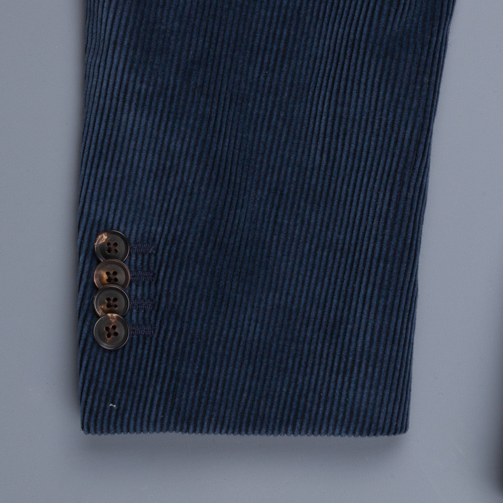 Caruso Aida Cashco Corduroy Jacket Blu