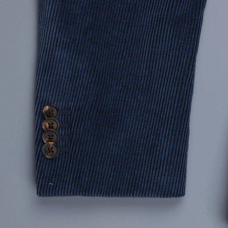 Caruso Aida Cashco Corduroy Jacket Blu