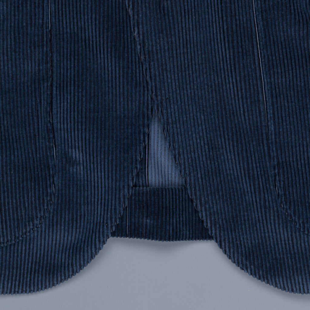 Caruso Aida Cashco Corduroy Jacket Blu