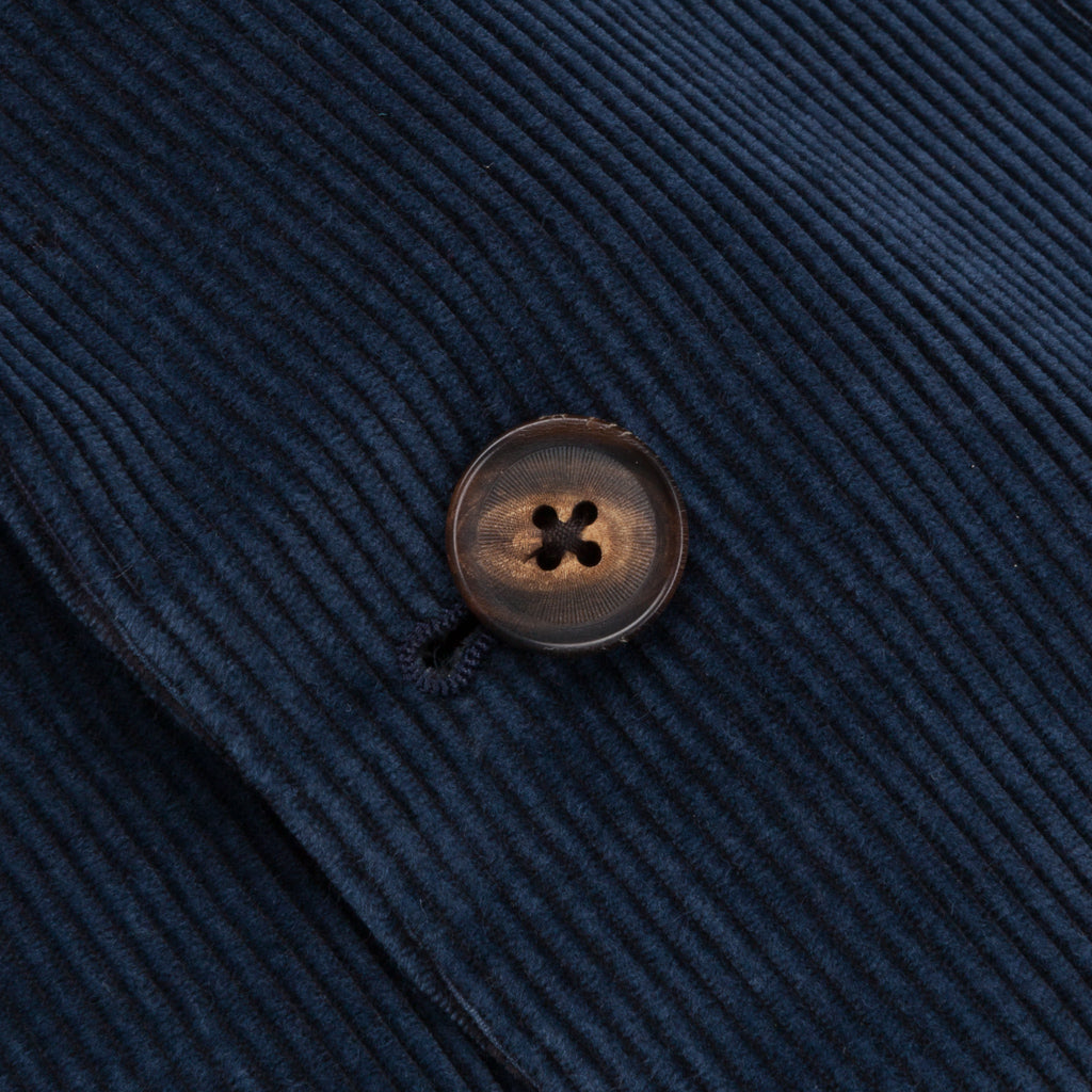 Caruso Aida Cashco Corduroy Jacket Blu