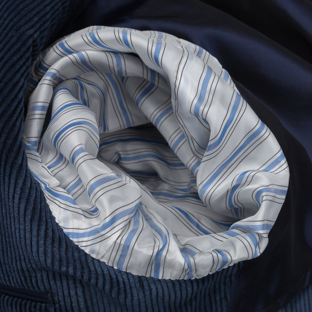 Caruso Aida Cashco Corduroy Jacket Blu