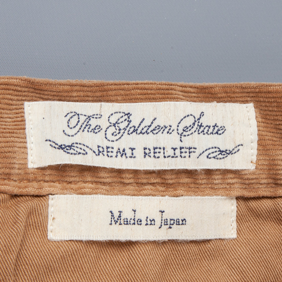 Remi Relief Light Summer Corduroy Chino Beige