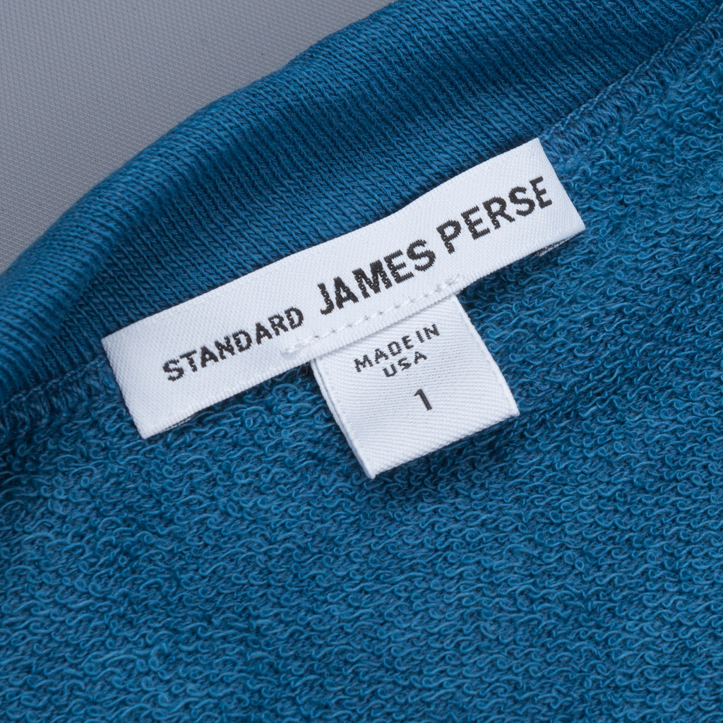 James Perse Vintage Fleece Raglan Sweat Sterling