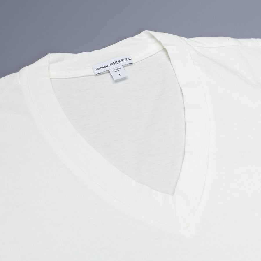 James Perse V Neck Tee Everest White
