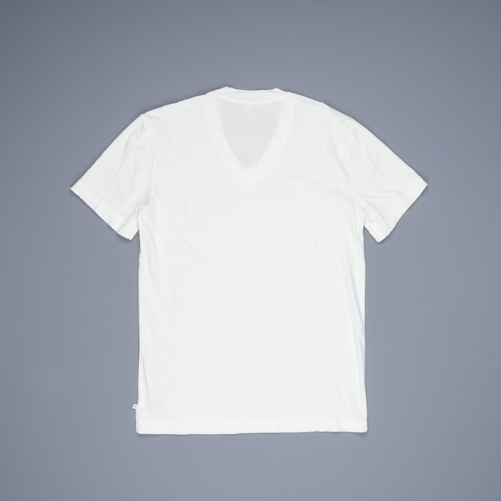 James Perse V Neck Tee Everest White