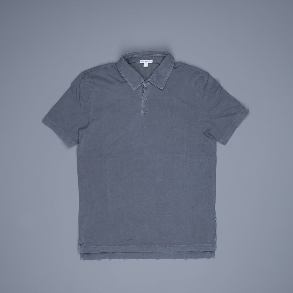 James Perse Revised Standard Polo Gravel