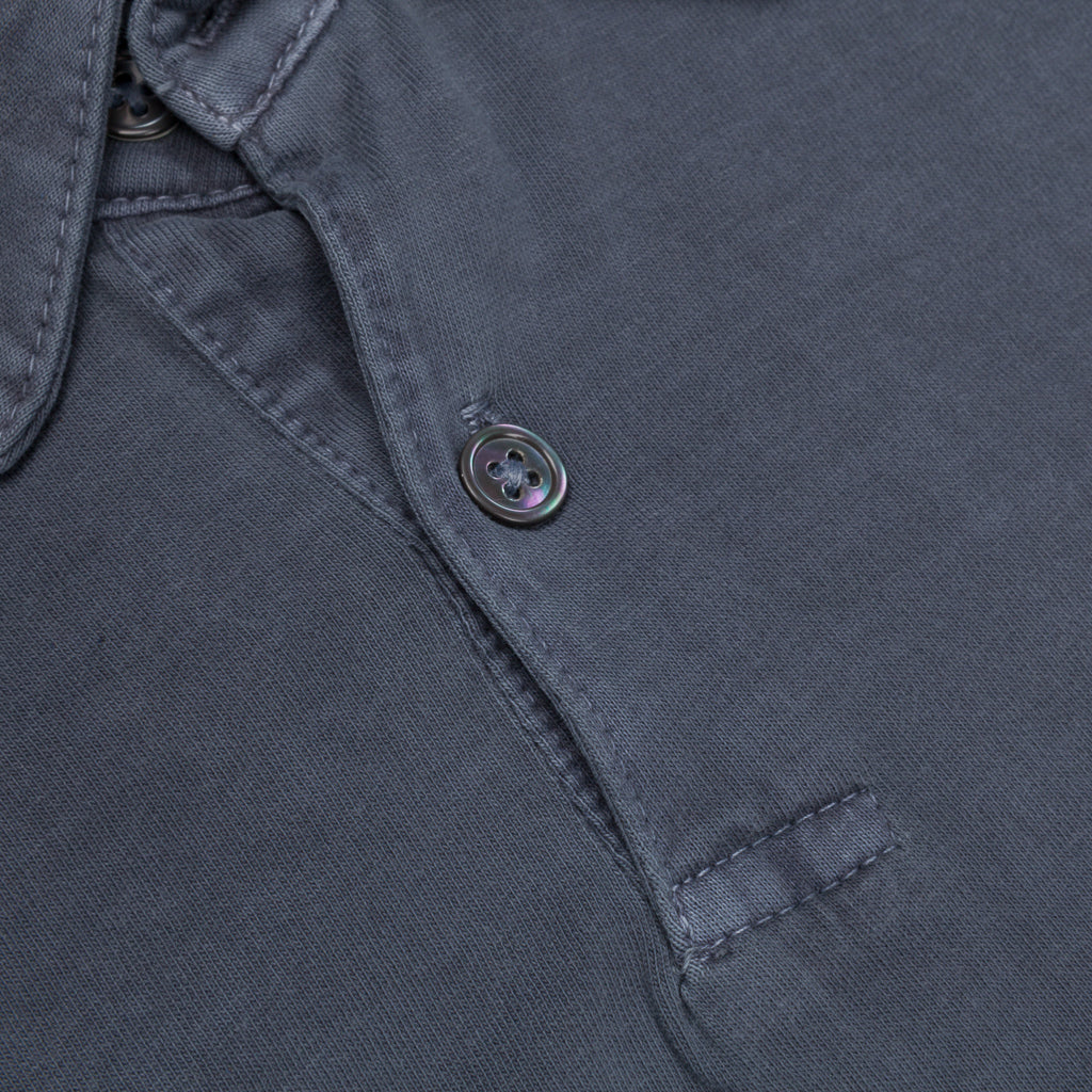 James Perse Revised Standard Polo Gravel
