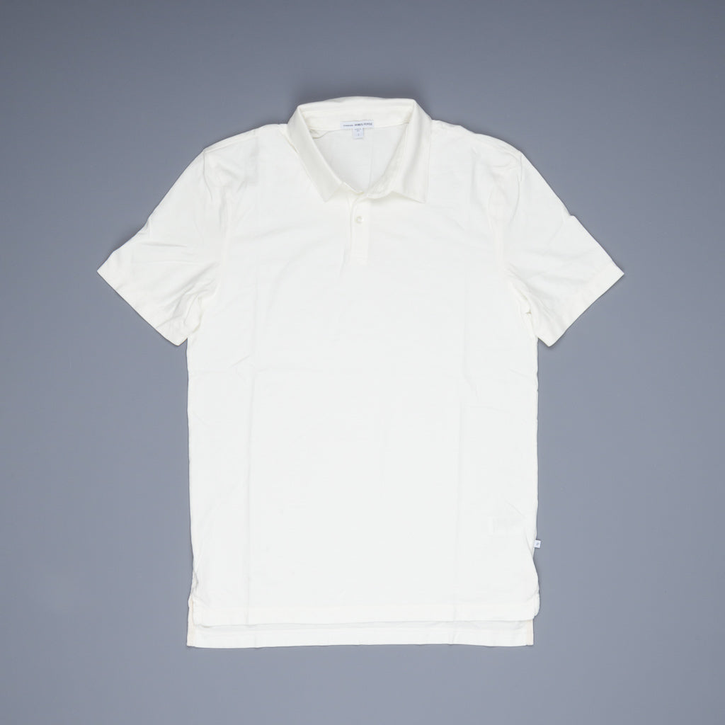 James Perse Revised Standard Polo Everest White