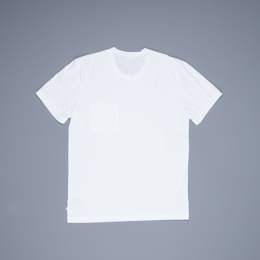 James Perse Crew Neck Pocket Tee White