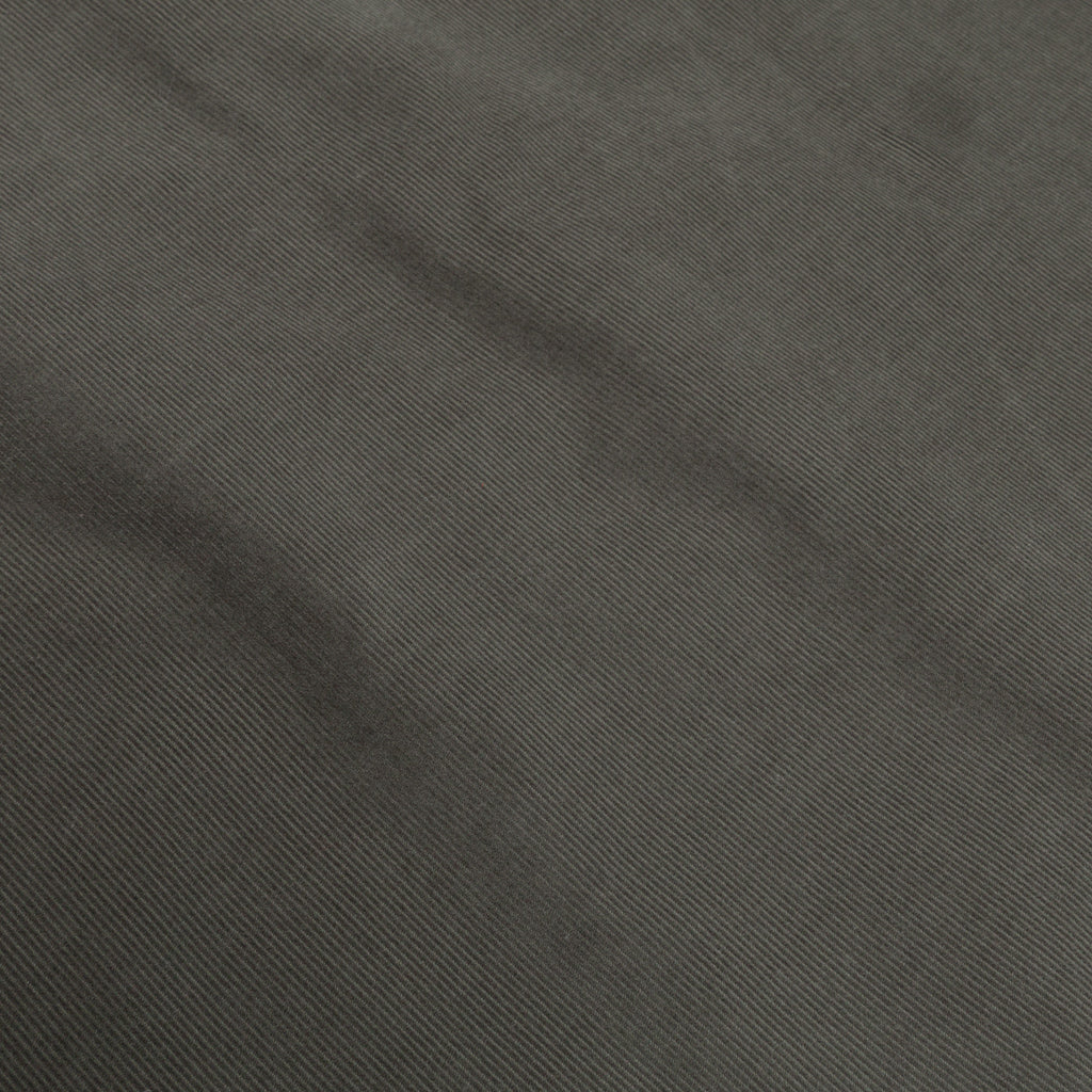 Finamore Gaeta shirt collo Lucio extrafine rib dark olive