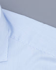 Finamore Milano shirt collo Eduardo jaquard stripe blue
