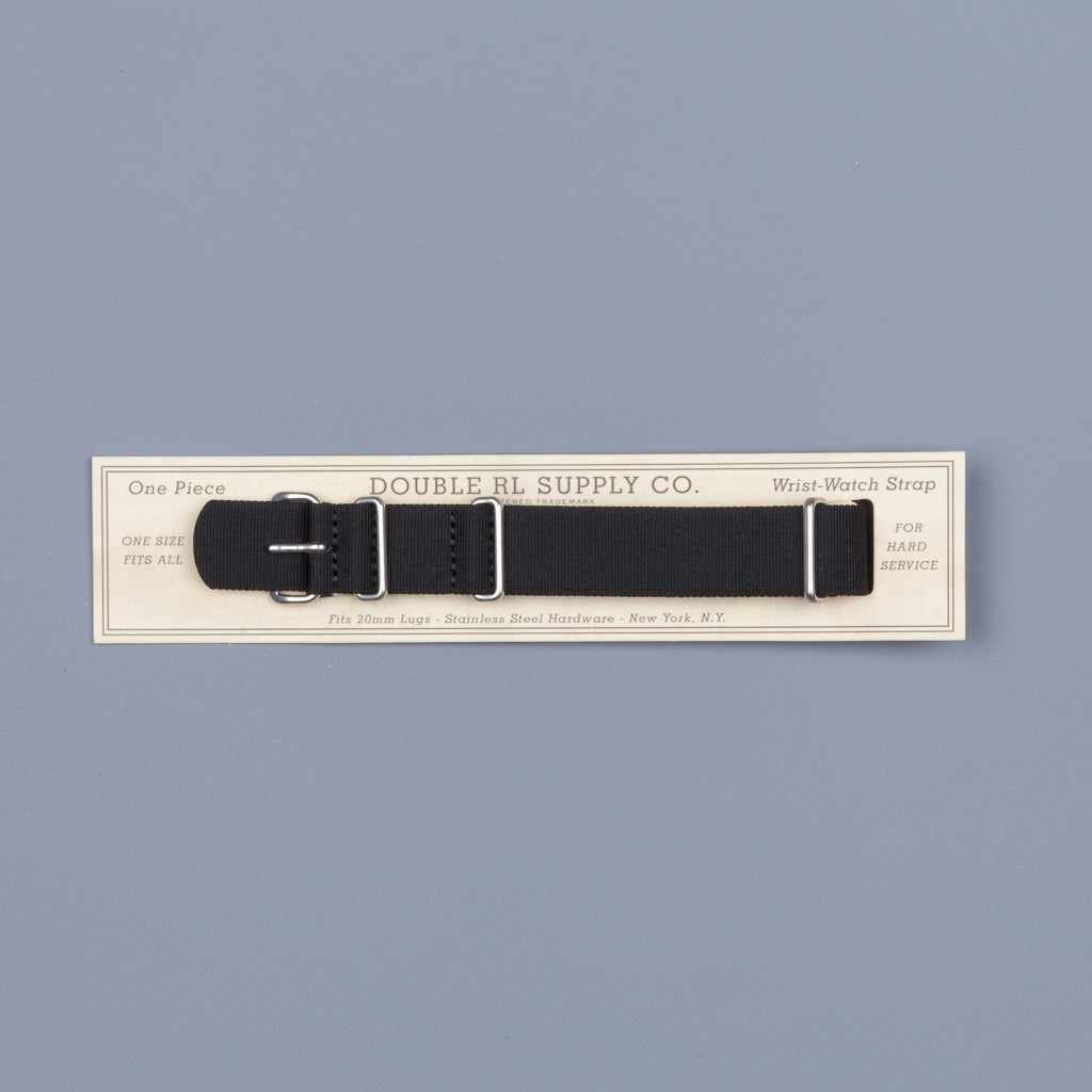 RRL Watchstrap Polyster Black