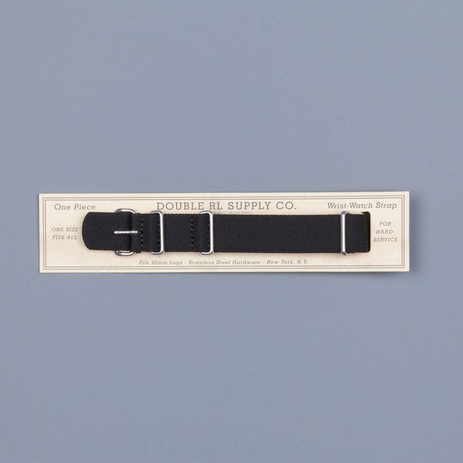 RRL Watchstrap Polyster Black
