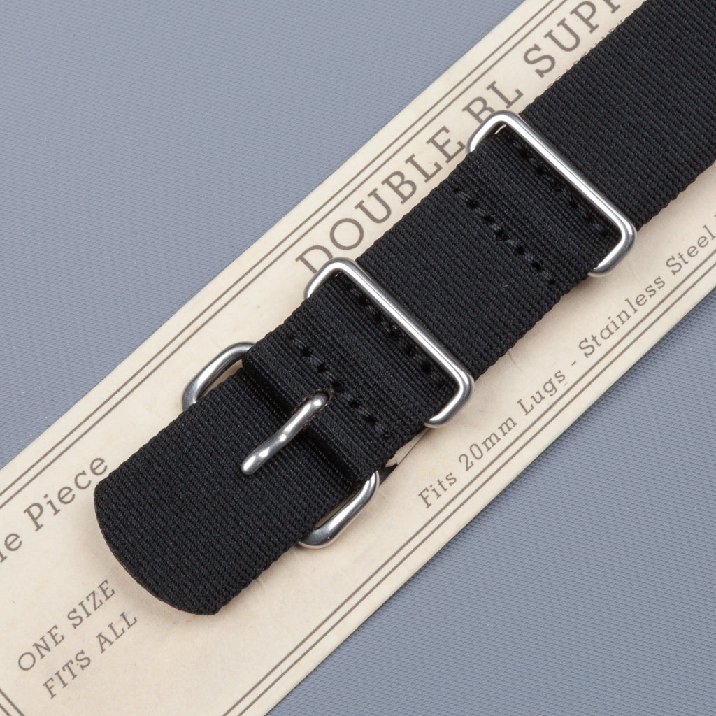 RRL Watchstrap Polyster Black