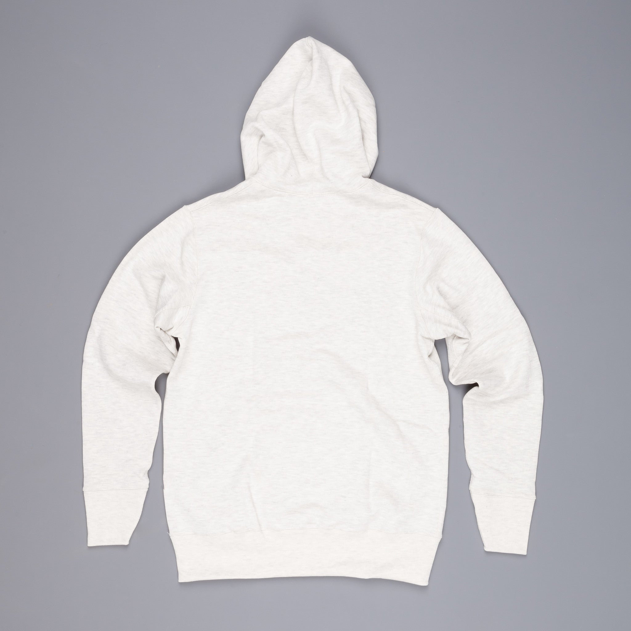Merz B Schwanen 3S82 3 thread hooded sweater Nature Melange