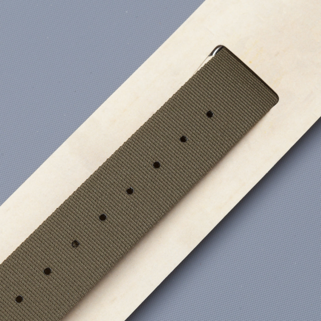 RRL Watchstrap Polyster Dark Olive