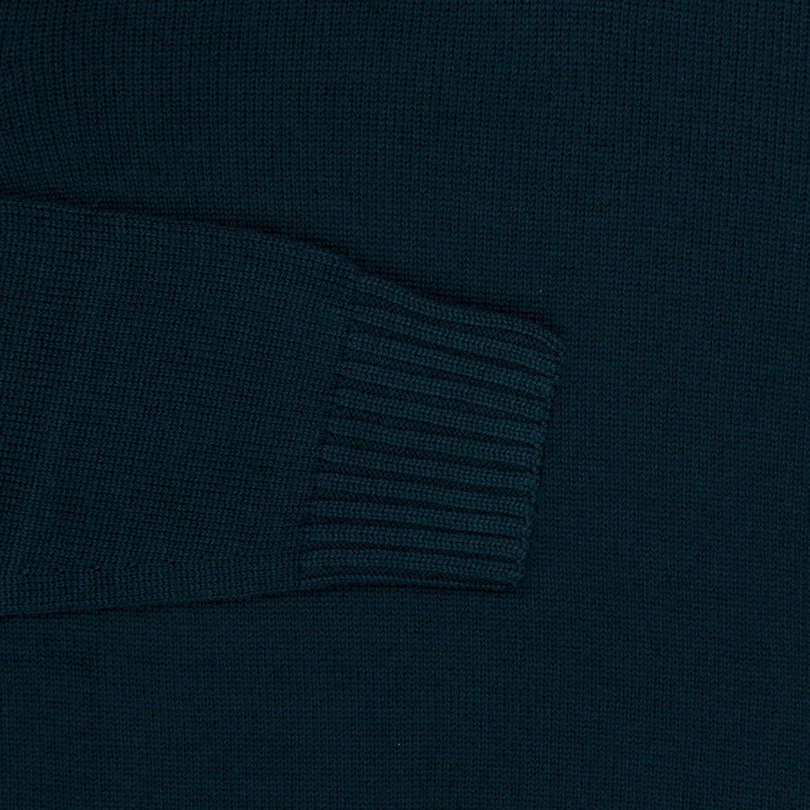Drumohr Dolcevita Merino Wool Turtleneck Racing Green