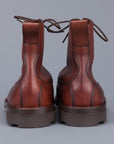 Edward Green Galway in Rosewood country calf grain leather last 64 Veldtschoen construction