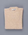 Laurence J. Smith Super soft Seamless Crew Neck Pullover Tusk