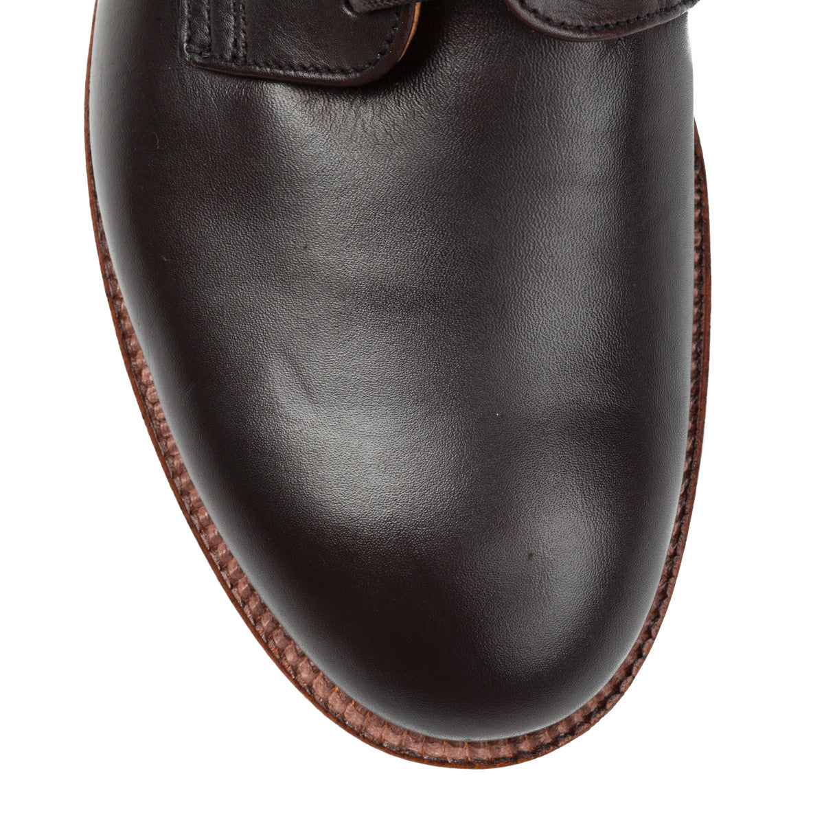 Alden Dark brown Calfskin leather dover blucher