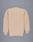 Laurence J. Smith Super soft Seamless Crew Neck Pullover Tusk