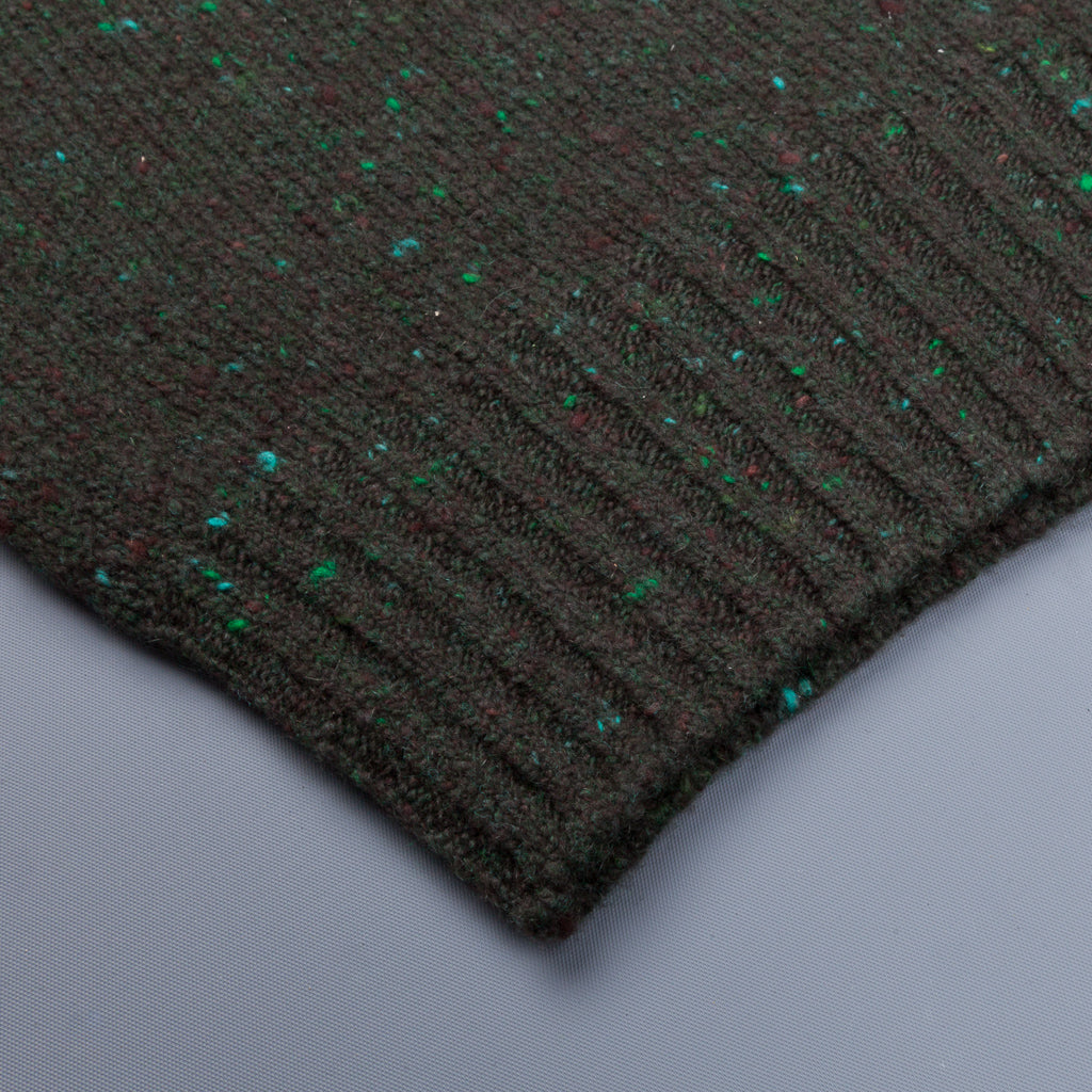 Drumohr Sherwood Crew Neck Donegal Forest Green