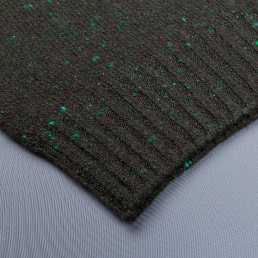 Drumohr Sherwood Crew Neck Donegal Forest Green
